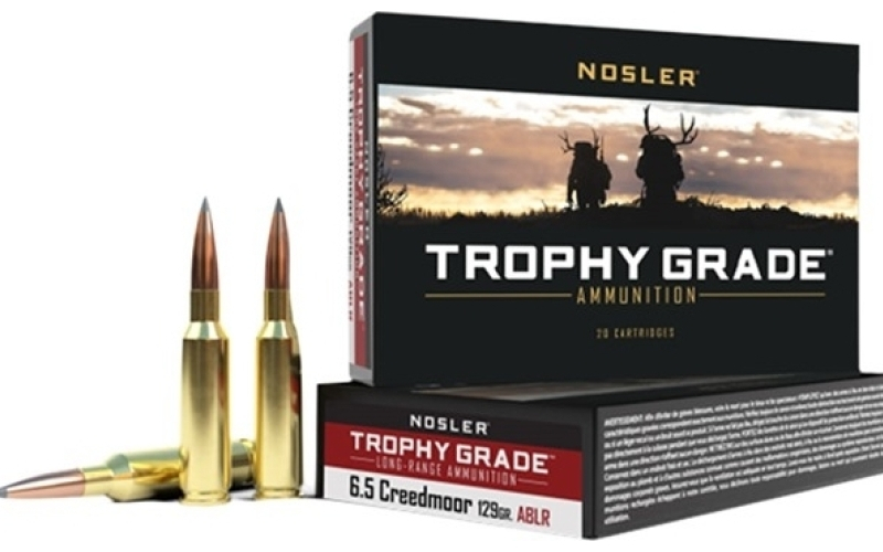NOSLER 6.5 creedmoor 129gr accubond long range spitzer 20/box