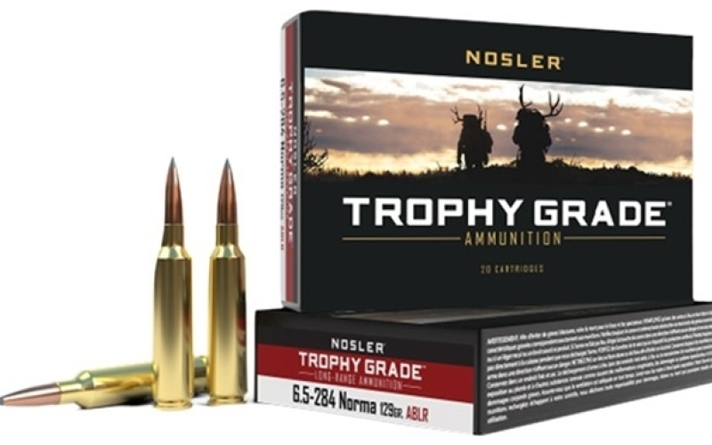 NOSLER 6.5-284 norma 129gr accubond long range spitzer 20/box