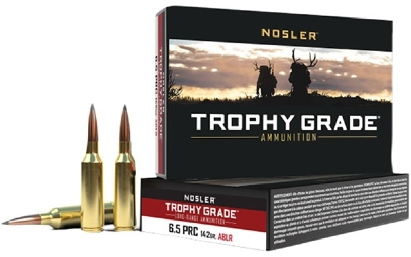 NOSLER 6.5 prc 142gr accubond long range spitzer 20/box