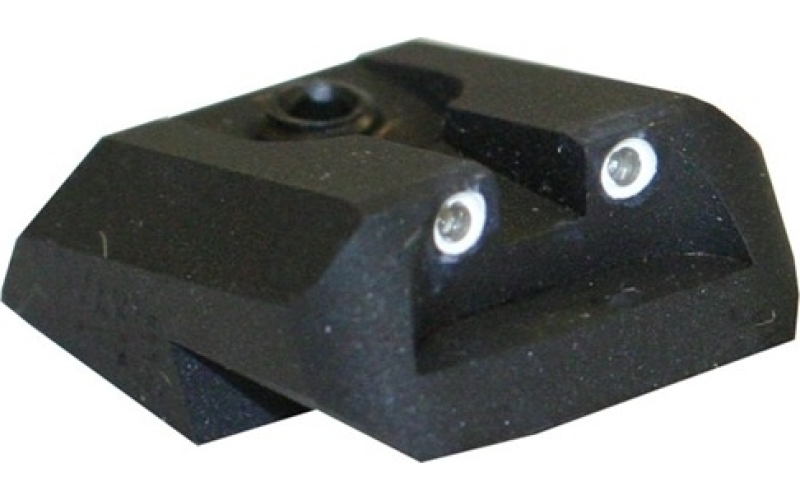 Novak Trit. lm brwn hp 2-dot,frt st .190''-.205'',rr bld .700''x.275''