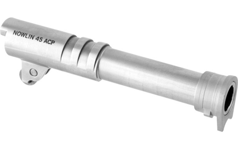 Nowlin 45acp stainless 1911 pre-fit match grade barrel 4.25'' nr