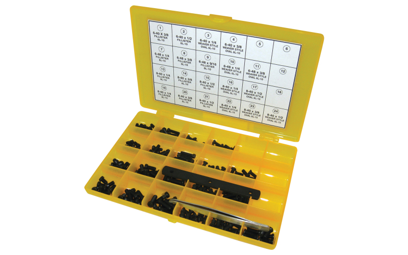 MASTER GUNSMITH TORX-STYLE 6-LOBE RING & BASE SCREW KIT