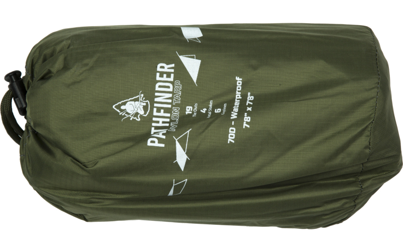 PATHFINDER NYLON TARP OD GREEN