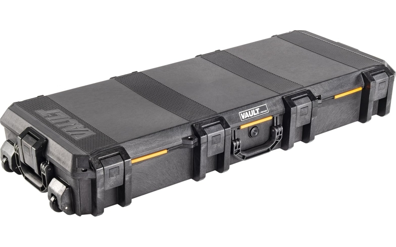 Pelican V730, Vault Tactical Rifle Case, With Foam, Black, Exterior (LxWxD) 47.12"x19.18"x6.9", Interior (LxWxD) 44.00 x 16.00 x 6.25 in VCV730-0000-BLK