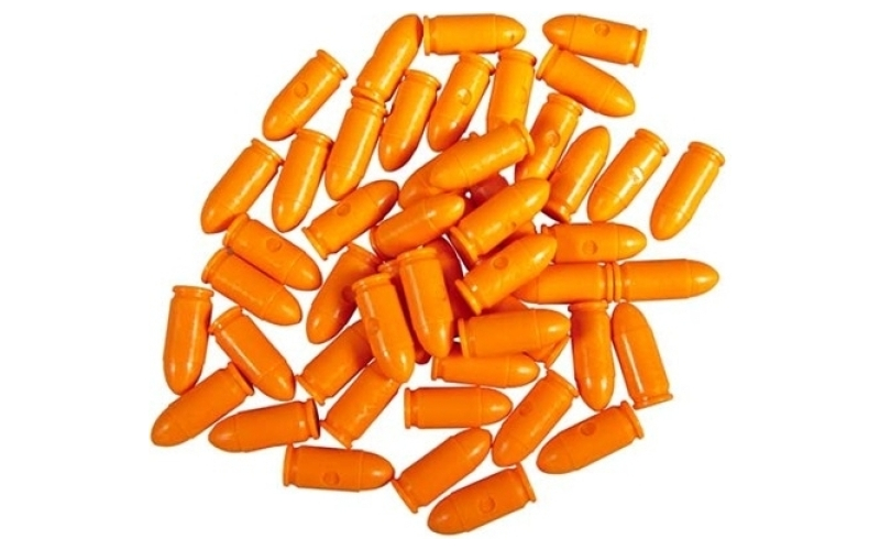 Precision Gun Specialties 380 auto orange dummy rounds 50/pack