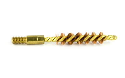 Pro-Shot Products Bronze Pistol Brush, #8-36 Thread, For .22 Caliber, Clam Pack 22P