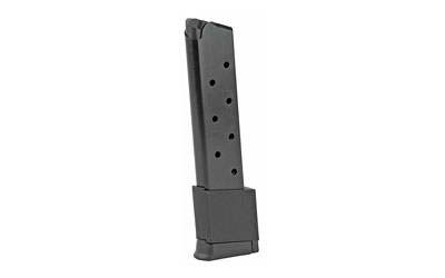 ProMag Industries Magazine, 45ACP, 10 Rounds, Fits Government 1911, Steel, Blued Finish COL04