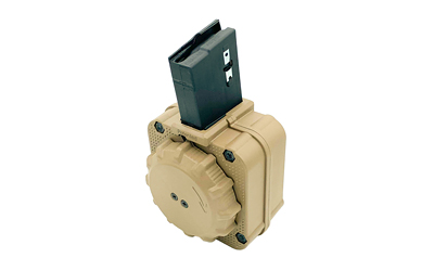 ProMag Industries Magazine, 223 Remington/5.56 NATO, 65 Round Drum, Fits AR-15, Polymer, Flat Dark Earth DRM-A8-FDE