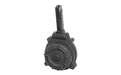 ProMag Industries Drum Magazine, 9MM, 50 Rounds, Fits S&W Shield, Polymer, Black DRM-A15
