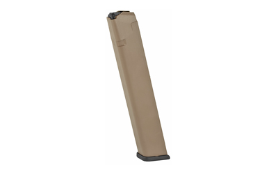ProMag Industries Magazine, 9MM, 32 Rounds, Fits Glock 17/19/26, Polymer, Flat Dark Earth GLK-A8B-FDE
