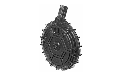 ProMag Industries Drum Magazine, 22LR, 70 Rounds, Fits Remington 597, Polymer, Translucent Smoke REM-A4