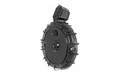 ProMag Industries Drum Magazine, 22LR, 55 Rounds, Fits Ruger 10/22, Polymer, Translucent Smoke RUG-A28