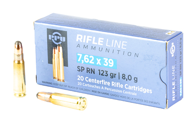 Prvi Partizan Rifle, 7.62X39, 123Gr, Soft Point, 20, 1000 PP739S