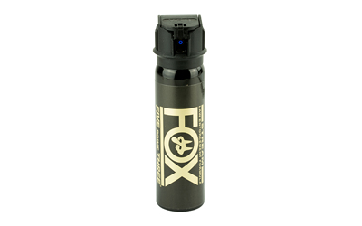 PS Products Fox, Pepper Spray, 3oz, Flip-Top Stream, No Trichloroethylene 32FTSDB