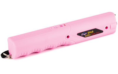 PS Products ZAP Stick, Stun Gun with Light, Pink, 800,000 Volts, 2x CR2 Batteries ZAPSTK800FPK