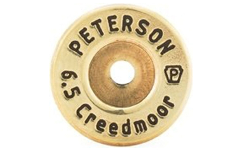 Peterson Cartridge 6.5 creedmoor large primer brass 500/box