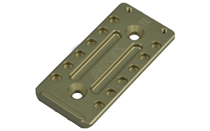 Q Q-Sert Arca Swiss Mount, Converts Q-Sert to Arca, Clear Anodized Finish, Gray ACC-ARCA-QSERTPLATE