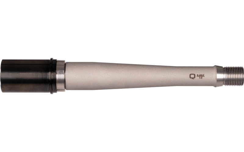 Q FIX BARREL ASSEMBLY 8.6 BLK 8"