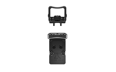 Radian Weapons Guardian, Holosun 507 COMP Optic Guard Mount, Fits Glock MOS, Anodized Finish, Black, Includes Stealth Back Up Iron Sights H0002