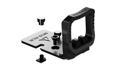 Radian Weapons Guardian, Trijicon RCR Optic Guard Mount, For MOS Glock, Anodized Finish, Black, Includes SIX Back-Up Iron Sights H0016