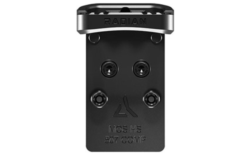 Radian Weapons Guardian, Holosun 507C Optic Guard Mount, For MOS Glock, Anodized Finish, Black H0021