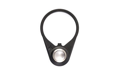 Radian Weapons Ultralight QD End Plate, Anodized Finish, Black, Quick Detach Socket, Fits AR-15 R0078