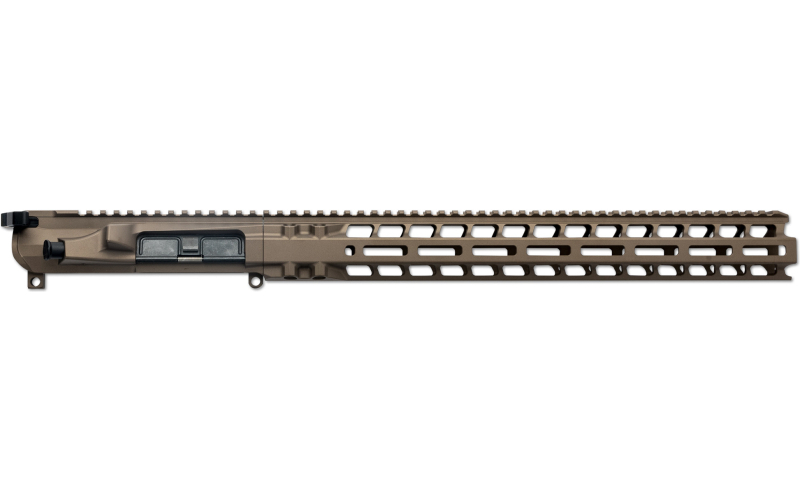Radian Weapons Upper/Handguard Set, Cerakote Finish, Brown, Fits AR-15, Includes 15.5" MLOK Handguard, Radian Raptor-SD Charging Handle R0619