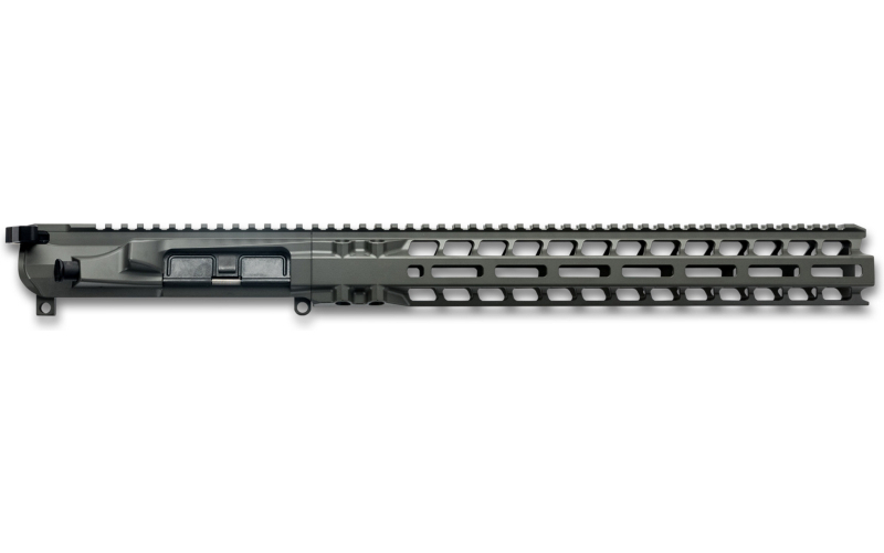 Radian Weapons Upper/Handguard Set, Cerakote Finish, Gray, Fits AR-15, Includes 14" MLOK Handguard, Radian Raptor-SD Charging Handle R0625