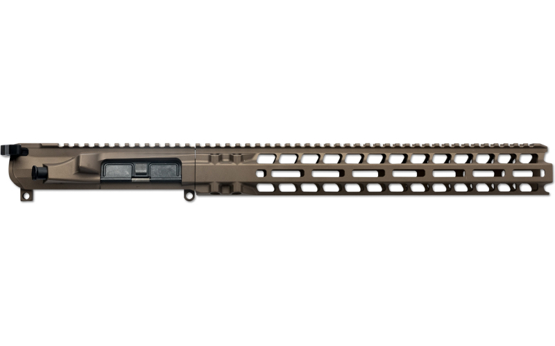 Radian Weapons Upper/Handguard Set, Cerakote Finish, Brown, Fits AR-15, Includes 14" MLOK Handguard, Radian Raptor-SD Charging Handle R0626
