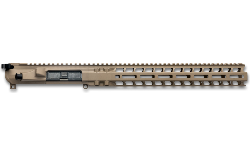 Radian Weapons Upper/Handguard Set, Cerakote Finish, Flat Dark Earth, Fits AR-15, Includes 14" MLOK Handguard, Radian Raptor-SD Charging Handle R0627