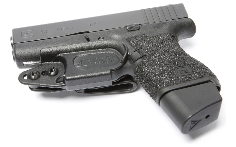 Raven Concealment Systems Vanguard 2 Basic Kit with 1.5" Overhook,Glock 42/43/43X/43XMOS/48/48X/48XMOS (Minimalist IWB Holster) - VG2G42/43BKOH