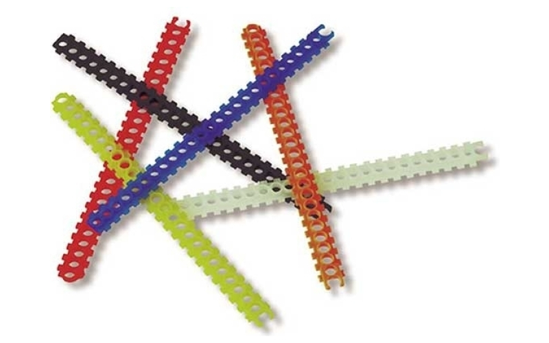 RCBS Large pistol aps strips, white 8/pack