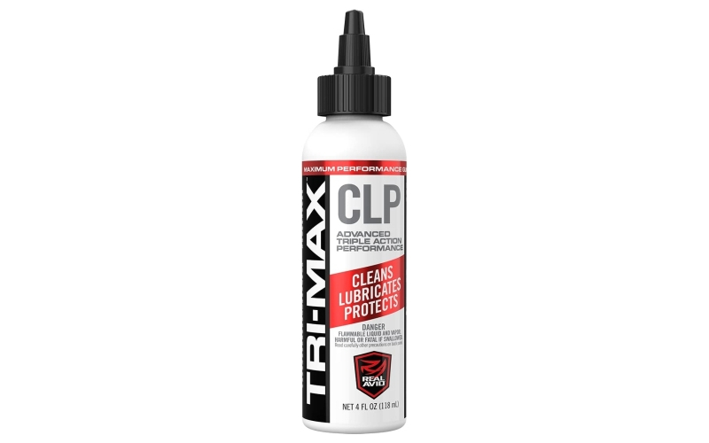 Real Avid TRI-MAX CLP, Cleaner and Lubricant, 4oz Squeeze Bottle AVCLP4L