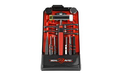 REAL AVID ACCU-PUNCH HAMMER & ROLL PIN PUNCH SET, HAMMER, PIN ALIGNMENT TOOL
