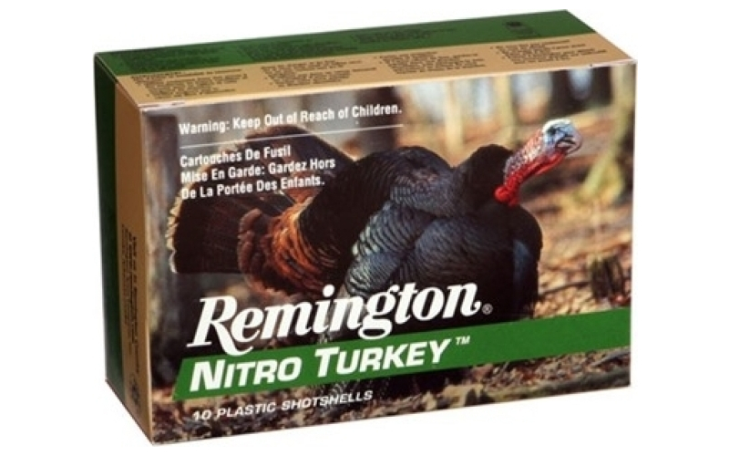 Remington Remington nitro turkey 12ga 3'' 1-7/8oz #4 10/bx