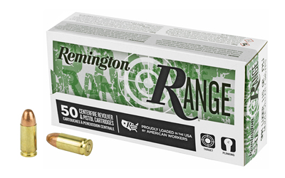 REM RANGE 9MM 115GR FMJ 50/500