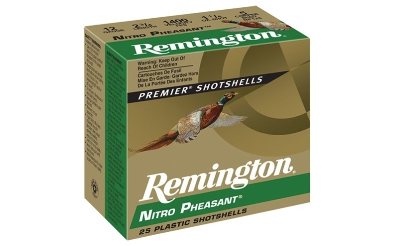 Remington Remington nitro pheasant 20ga 3'' 1-1/4oz #5 25/bx