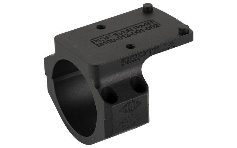 Reptilia ROF-SAR, Mount, For Trijicon RMR, Fits 30MM Optic, Anodized, Black 100-013