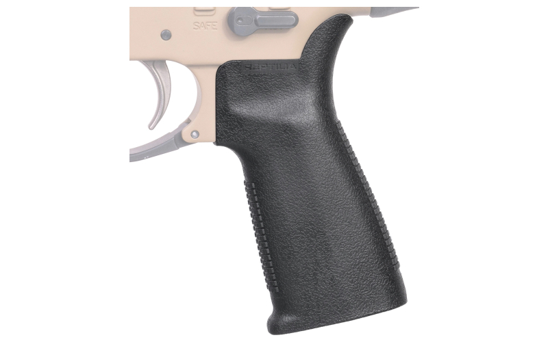 Reptilia CQG Long, Pistol Grip, Fits AR Rifles, Matte Finish, Black 100-133