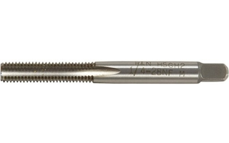 Reiff & Nestor Company Bottom tap, 1/4-28, 3, 17/64