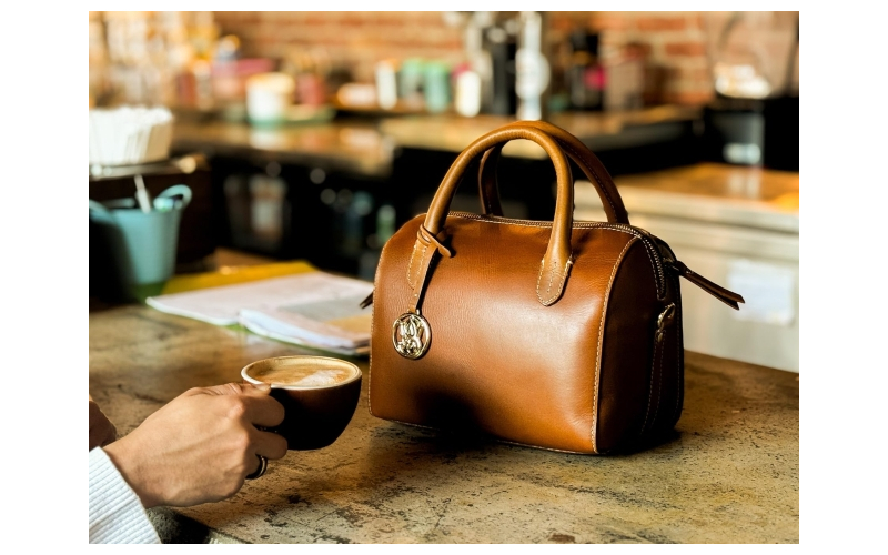 Rugged rare s&w barrel bag concealed carry purse tan