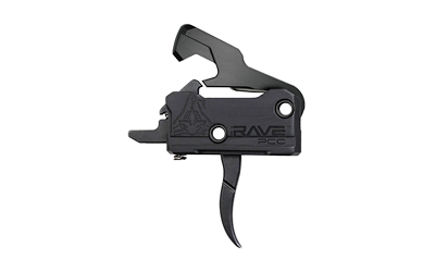 Rise Armament RAVE-PCC Trigger, Nitride Finish, Black, Includes Anti-Walk Pins T017-PCC-BLK