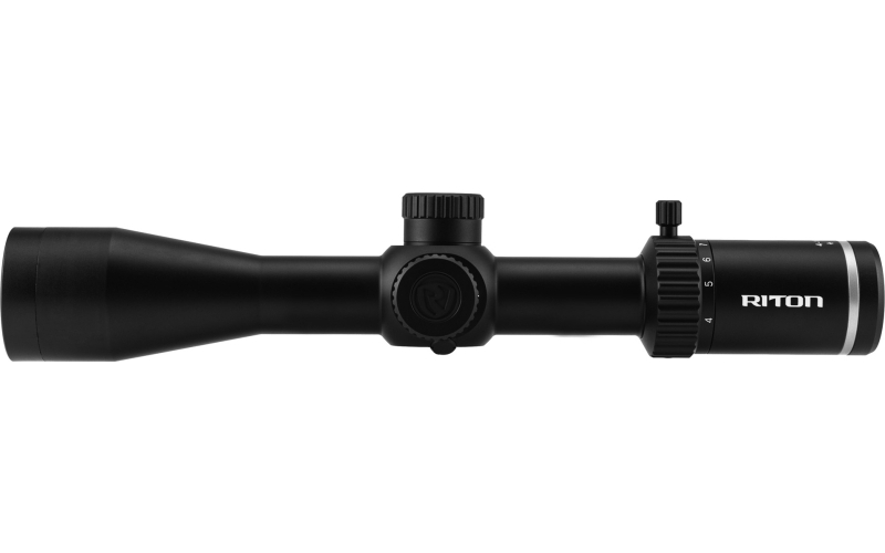 Riton Optics 1 Series PRIMAL, Rifle Scope, 4-16X44mm, 1" Tube, RUT Reticle, Second Focal Plane, Black 1P416AS23