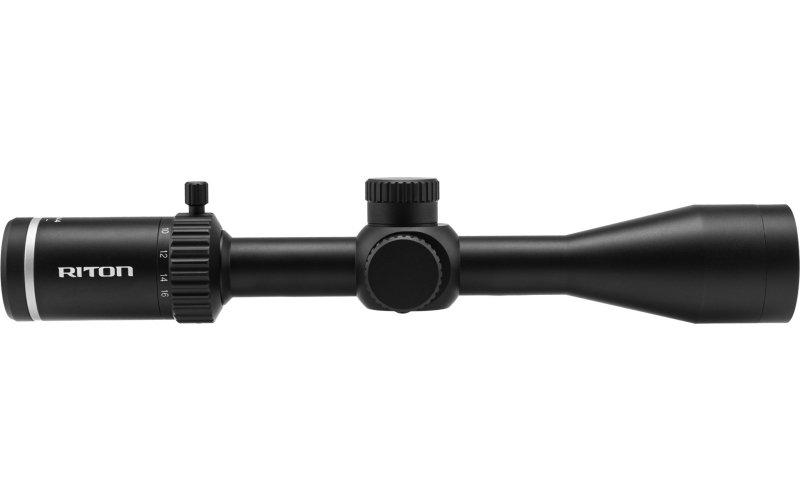 Riton Optics 3 Series Primal, Rifle Scope, 4-16X44mm, 30mm Tube, Thick Duplex Reticle, Second Focal Plane, Black 3P416ASD23