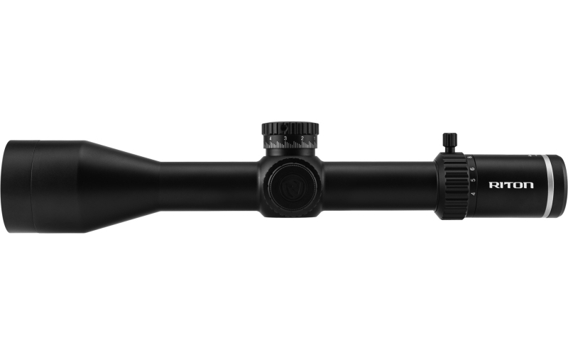 Riton Optics 5 Series Conquer, Rifle Scope, 4-28X56mm, 34mm Main Tube, MOR Illuminated Reticle, First Focal Plane, Black 5C428AFI23