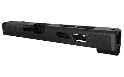 Rival Arms Match Grade Upgrade Slide, Fits Glock 34 Gen 3, RMR Cut Ready, Front and Rear Serrations, Satin Black Quench-Polish-Quench (QPQ) Finish RA-RA10G702A