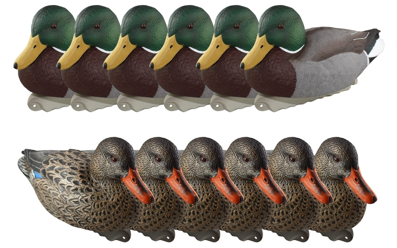 Cupped finishing mallards 12 pack decoy