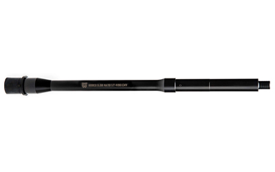 Rosco Manufacturing Bloodline Barrel, M4 Profile, 5.56 NATO, 16" Threaded Barrel, 1/2X28 Thread Pitch, 1:7 Barrel Twist, 4150 CMV, Mid-Length Gas System, Fits AR15, Nitride Finish, Black BL-16-GVT-556-7-M