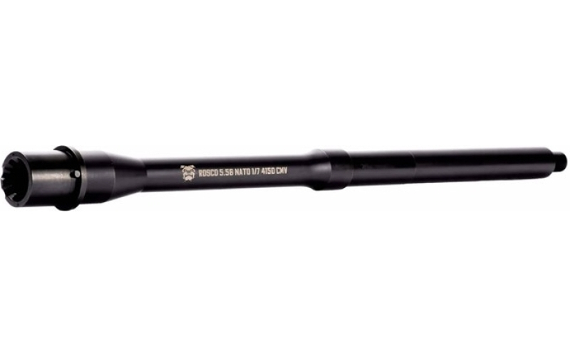 Rosco Manufacturing Ar-15 12.5'' bloodline bbl gov't carbine 1-7tw 1/2-28 556nato