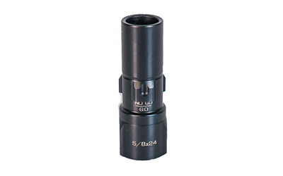 Rugged Suppressors .45ACP 3 Lug Adapter, 5/8X24 Thread Pitch to .45 ACP 3 Lug, Matte Finish, Black OA008